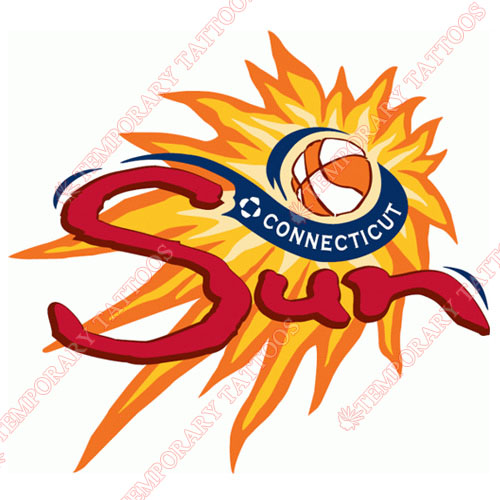 Connecticut Sun Customize Temporary Tattoos Stickers NO.8552